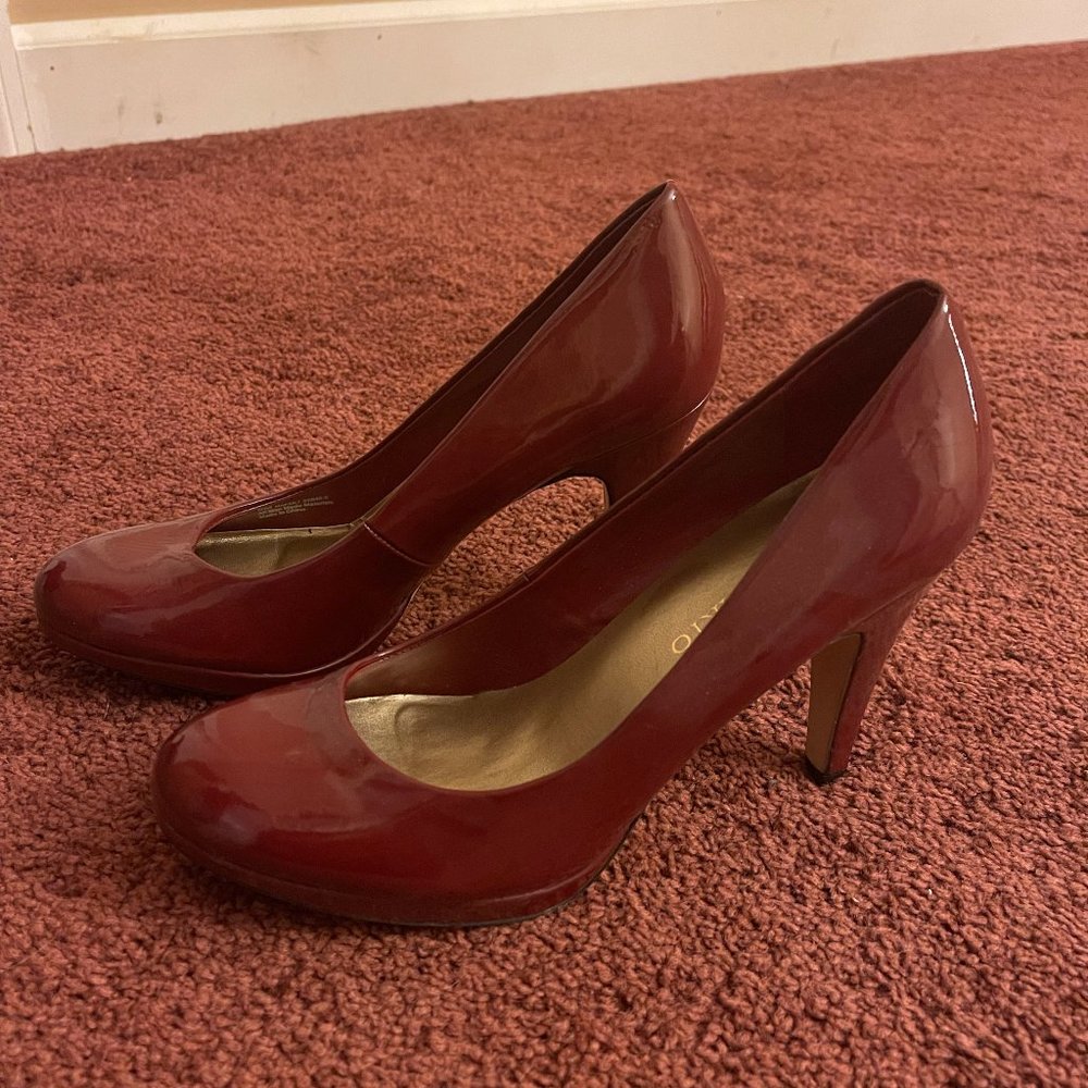 Franco Sarto Heels - Maroon - 8